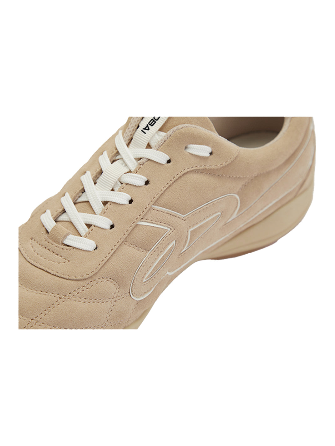 GOODBAI | Retro Velvet Soccer Football Flat Trainer-Beige - PSYLOS 1, GOODBAI | Retro Velvet Soccer Football Flat Trainer-Beige, Retro Trainers, GOODBAI, PSYLOS 1
