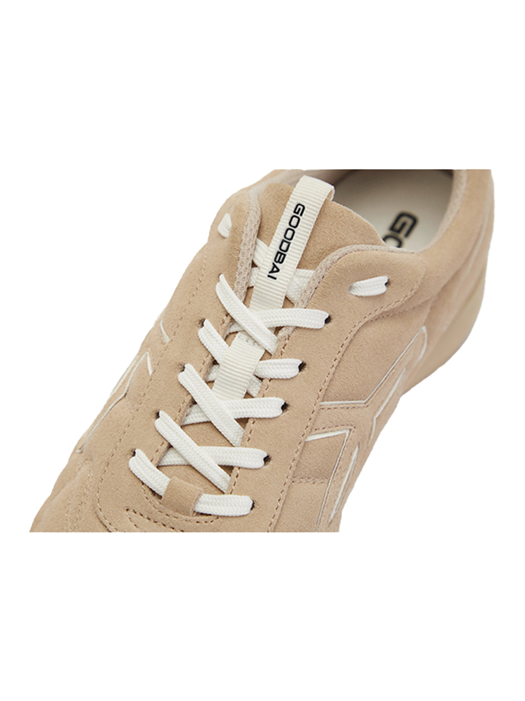 GOODBAI | Retro Velvet Soccer Football Flat Trainer-Beige - PSYLOS 1, GOODBAI | Retro Velvet Soccer Football Flat Trainer-Beige, Retro Trainers, GOODBAI, PSYLOS 1