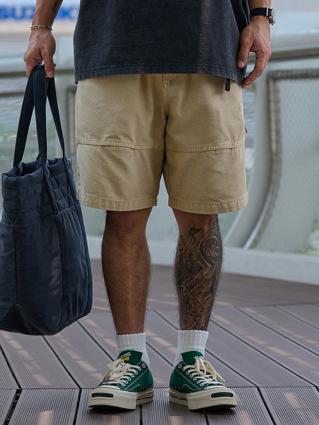 T/C Made x Broshood Co-Branded Smiling Toe Vulcanized Canvas Shoes-Green - PSYLOS 1, T/C Made x Broshood Co-Branded Smiling Toe Vulcanized Canvas Shoes-Green, Canvas Sneakers, T/C MADE, PSYLOS 1