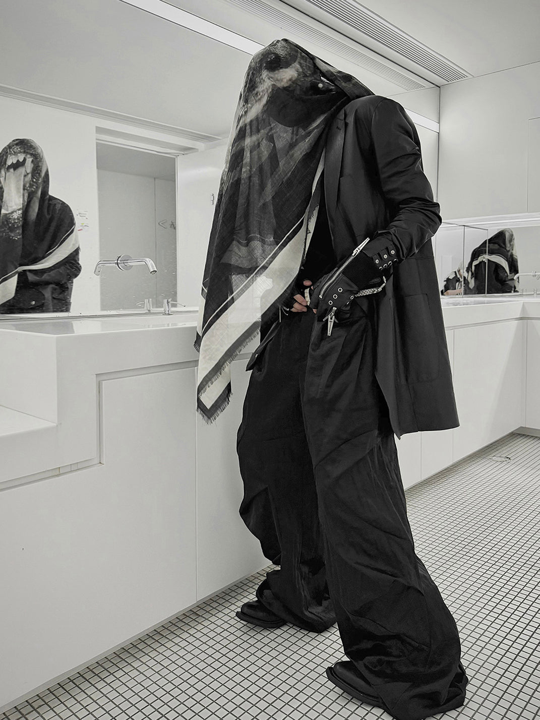 Vanguardia | Cascade Drape Nylon Loose Pants 3.0 - PSYLOS 1, Vanguardia | Cascade Drape Nylon Loose Pants 3.0, Men's Wear, Vanguardia, PSYLOS 1