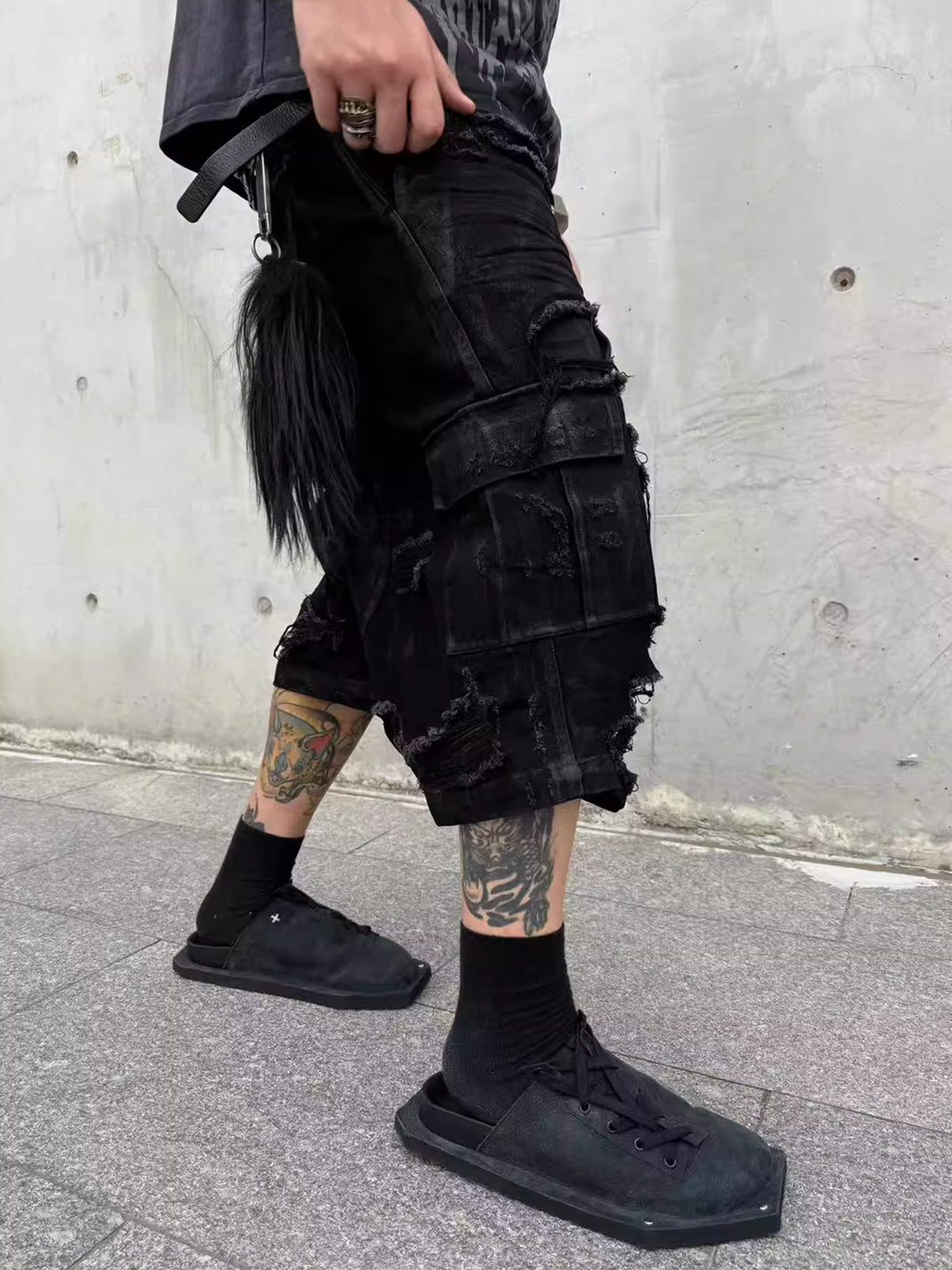 Disark│Distressed Leather Coffin Sole Birkenstock-Style Sandals - PSYLOS 1, Disark│Distressed Leather Coffin Sole Birkenstock-Style Sandals, Sandals, Disark, PSYLOS 1