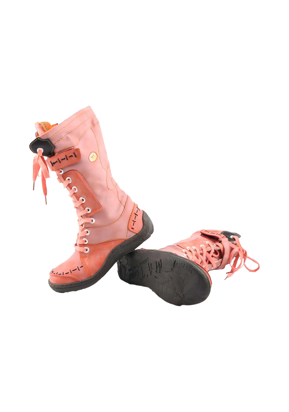 TMA EYES | Washed PU Y2K Style Snow Boots - fleece lined - PSYLOS 1, TMA EYES | Washed PU Y2K Style Snow Boots - fleece lined, Boots, TMA EYES, PSYLOS 1