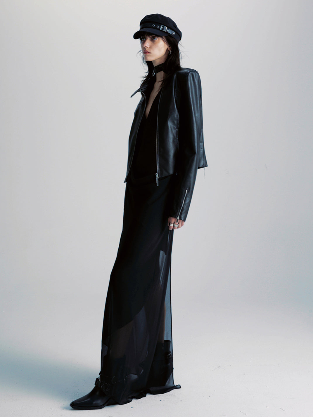 COMMONCE.NET | "Lucid Rider Silhouette No. 1" Asymmetrical Zipper Jacket - PSYLOS 1, COMMONCE.NET | "Lucid Rider Silhouette No. 1" Asymmetrical Zipper Jacket, Women's Wear, COMMONCE.NET•JAPAN, PSYLOS 1