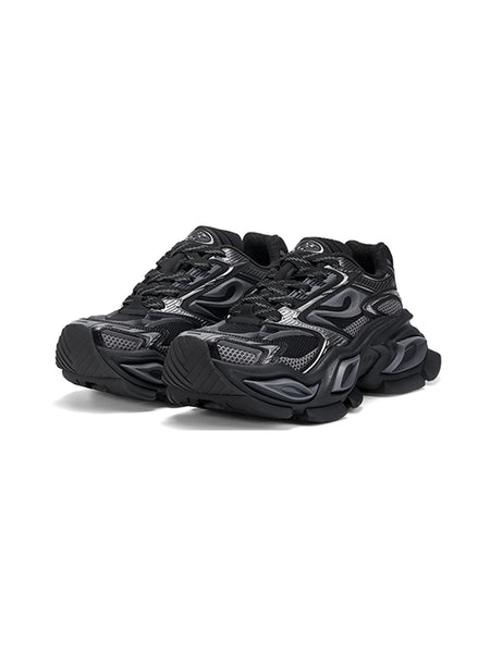 OGR | "Cateyes" Chunky Sneaker-Black/Beige - PSYLOS 1, OGR | "Cateyes" Chunky Sneaker-Black/Beige, Chunky Sneakers, OGR, PSYLOS 1