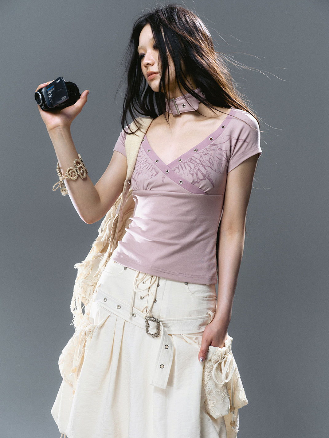 CestNous｜Women's Butterfly Print Slim Fit T-Shirt - PSYLOS 1, CestNous｜Women's Butterfly Print Slim Fit T-Shirt, T-Shirt, CestNous, PSYLOS 1