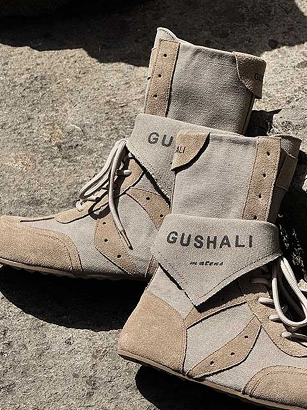 GSL | Hybrid Retro Boxing Trainer Boots With Kerchief - PSYLOS 1, GSL | Hybrid Retro Boxing Trainer Boots With Kerchief, Boots, GSL, PSYLOS 1