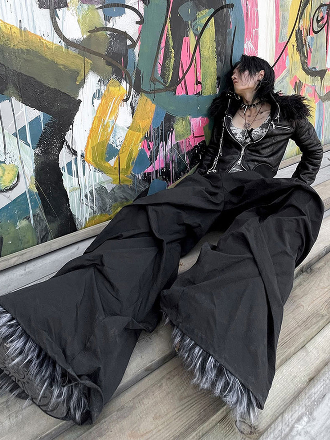 Vanguardia | Cascade Drape Nylon Loose Pants 2.0 - PSYLOS 1, Vanguardia | Cascade Drape Nylon Loose Pants 2.0, Men's Wear, Vanguardia, PSYLOS 1