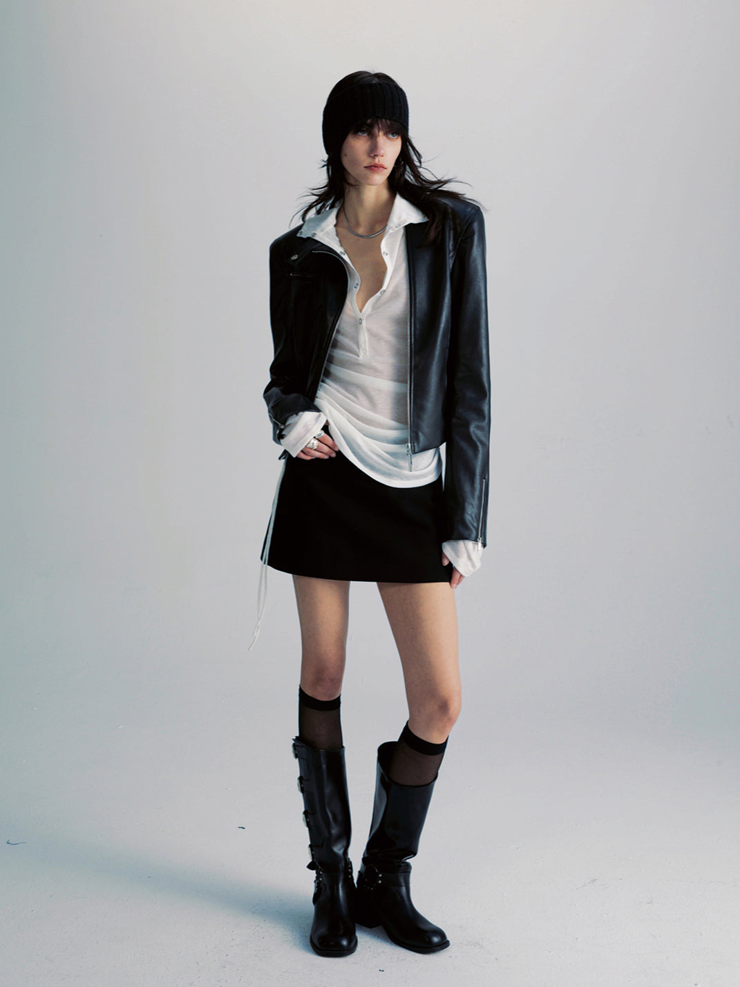 COMMONCE.NET | "Lucid Rider Silhouette No. 1" Asymmetrical Zipper Jacket - PSYLOS 1, COMMONCE.NET | "Lucid Rider Silhouette No. 1" Asymmetrical Zipper Jacket, Women's Wear, COMMONCE.NET•JAPAN, PSYLOS 1