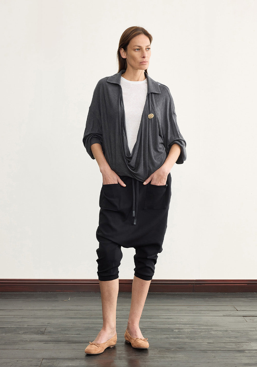 NyDkyel丨Lightweight Knit Tee - Dropped Shoulder Fit-White - PSYLOS 1, NyDkyel丨Lightweight Knit Tee - Dropped Shoulder Fit-White, Shirts, NyDkyel, PSYLOS 1