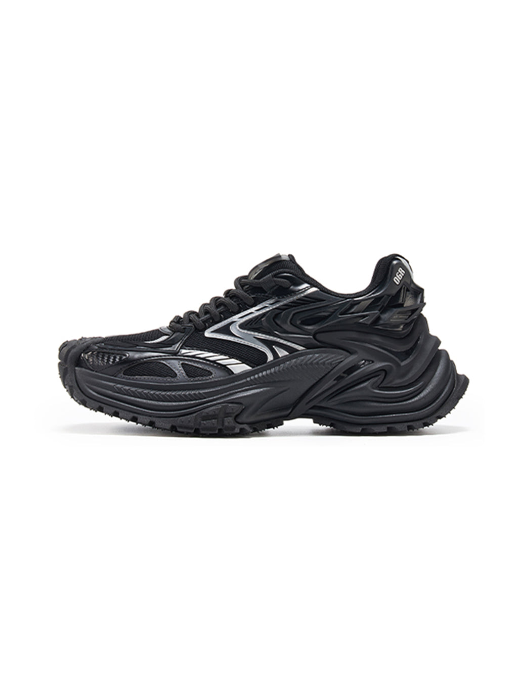 OGR | “Rattlesnake OG” Chunky Sneaker-Black - PSYLOS 1, OGR | “Rattlesnake OG” Chunky Sneaker-Black, Chunky Sneakers, OGR, PSYLOS 1