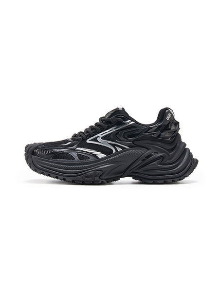 OGR | “Rattlesnake OG” Chunky Sneaker-Black - PSYLOS 1, OGR | “Rattlesnake OG” Chunky Sneaker-Black, Chunky Sneakers, OGR, PSYLOS 1