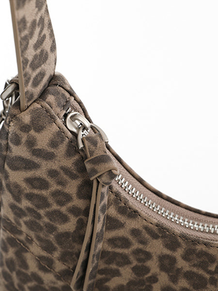 CryingCenter | Leopard Faux Fur Shoulder Handbag - PSYLOS 1, CryingCenter | Leopard Faux Fur Shoulder Handbag, Bag, CryingCenter•JAPAN, PSYLOS 1