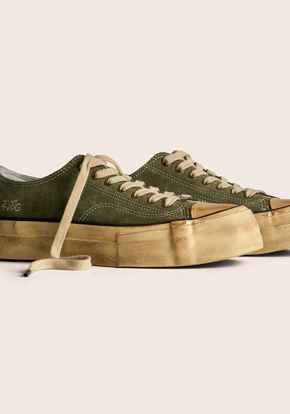 PIPG丨Washed Suede Canvas Sneakers - PSYLOS 1, PIPG丨Washed Suede Canvas Sneakers, Canvas Sneakers, PIPG, PSYLOS 1