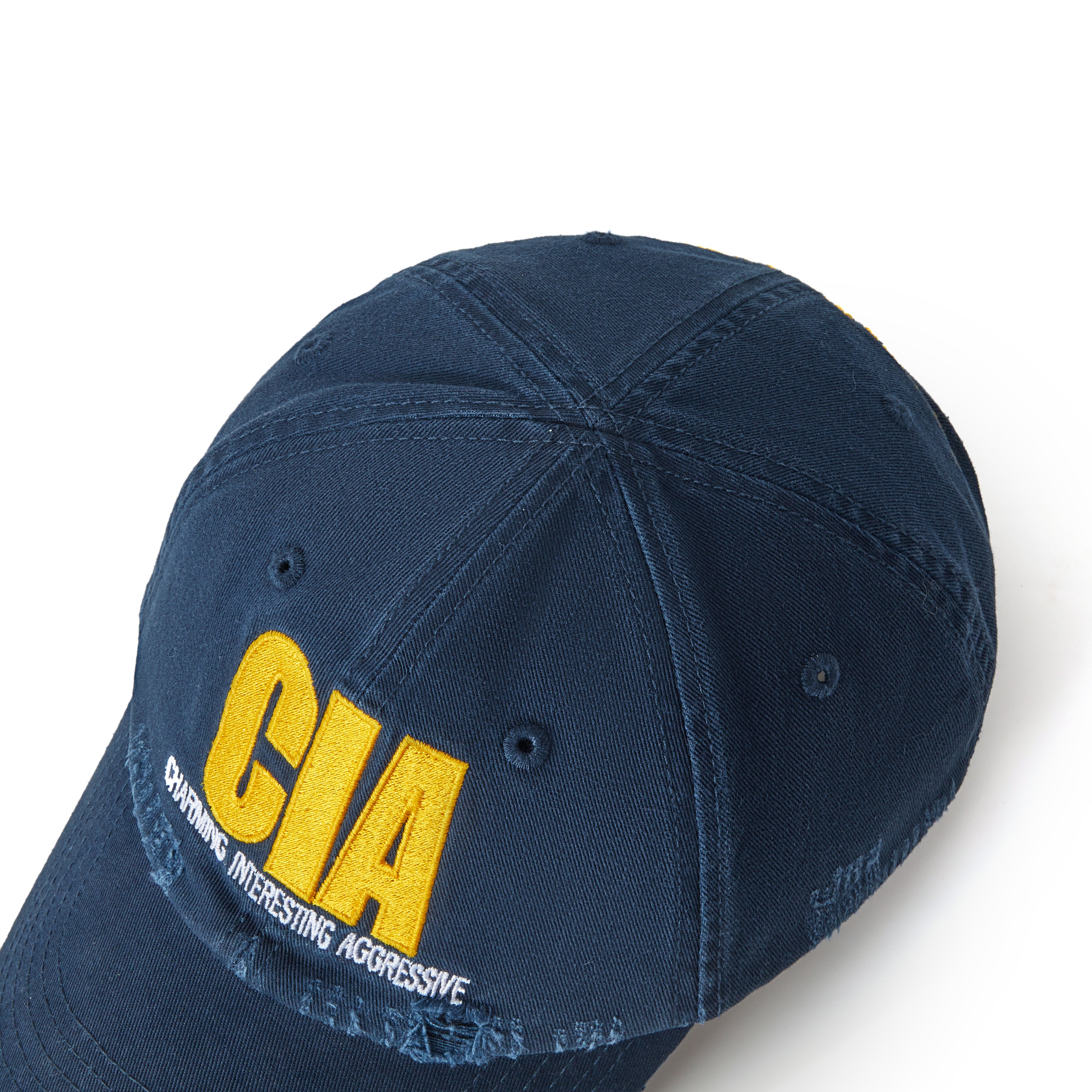 ChoiceChoice丨"CIA Cute & Dangerous" Distressed Washed Cap - PSYLOS 1, ChoiceChoice丨"CIA Cute & Dangerous" Distressed Washed Cap, cap, ChoiceChoice, PSYLOS 1