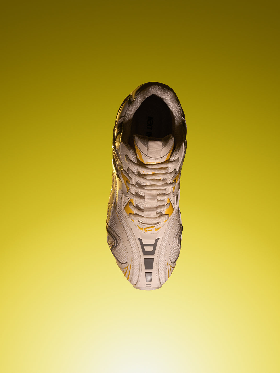 NEXT IMPULSIVE |  Techwear Trainer Sneaker -White&Yellow - PSYLOS 1, NEXT IMPULSIVE |  Techwear Trainer Sneaker -White&Yellow, Retro Trainers, NEXT IMPULSIVE, PSYLOS 1
