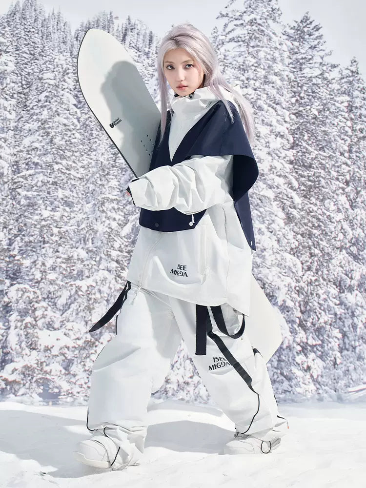 Blue White Sailor Ski Suit