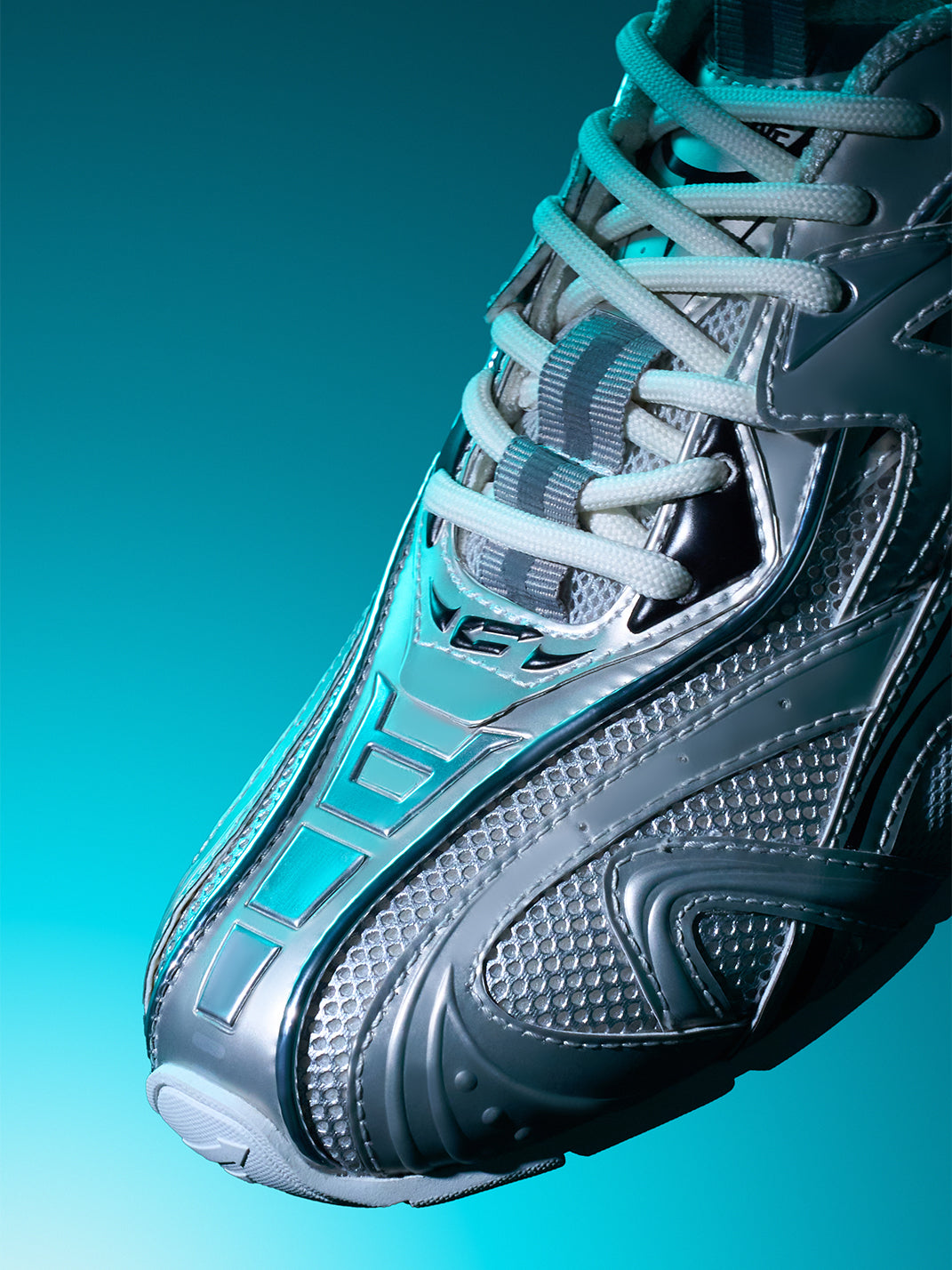 NEXT IMPULSIVE |  Techwear Trainer Sneaker -Metallic Silver - PSYLOS 1, NEXT IMPULSIVE |  Techwear Trainer Sneaker -Metallic Silver, Retro Trainers, NEXT IMPULSIVE, PSYLOS 1