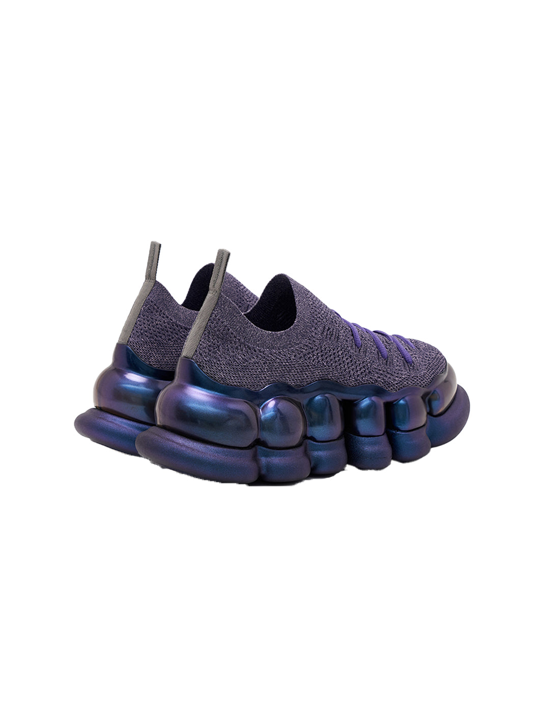 Breathable Mesh Slip-On Platform Sneakers-Purple - PSYLOS 1, Breathable Mesh Slip-On Platform Sneakers-Purple, Athleisure shoes, MIKIOSAKABE, PSYLOS 1