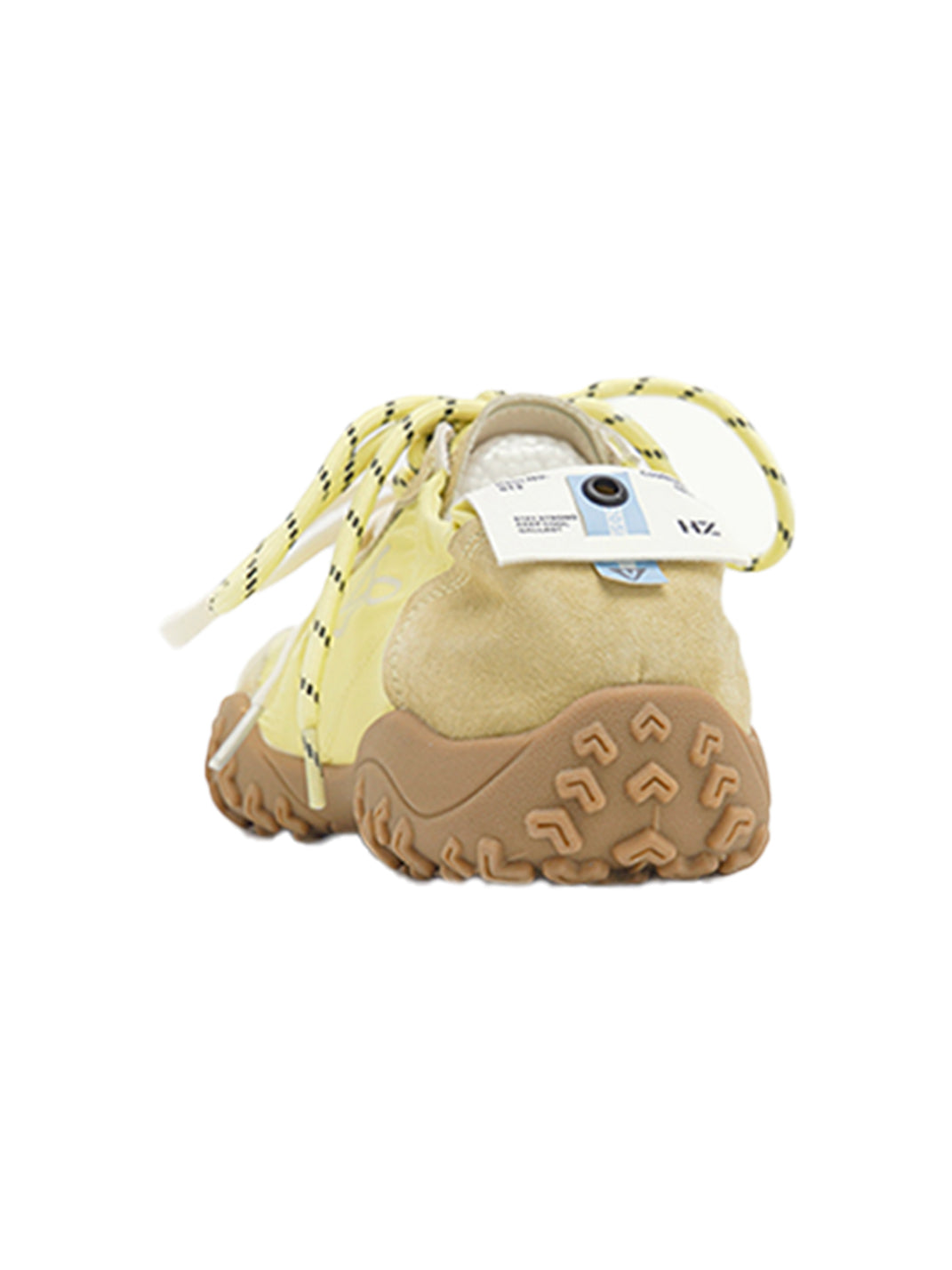 UNCLEWEN | Slip-On Double Laced Trainer With Removable Heightening Insole-Yellow - PSYLOS 1, UNCLEWEN | Slip-On Double Laced Trainer With Removable Heightening Insole-Yellow, Women's Shoes, UNCLEWEN, PSYLOS 1