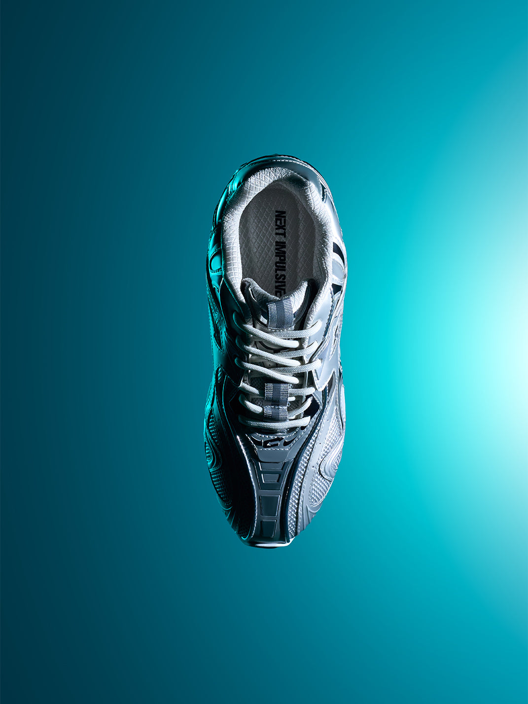 NEXT IMPULSIVE |  Techwear Trainer Sneaker -Metallic Silver - PSYLOS 1, NEXT IMPULSIVE |  Techwear Trainer Sneaker -Metallic Silver, Retro Trainers, NEXT IMPULSIVE, PSYLOS 1