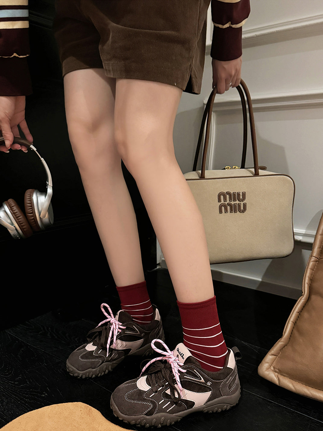 UNCLEWEN | Double Laced Suede Training Sneaker-Coffee - PSYLOS 1, UNCLEWEN | Double Laced Suede Training Sneaker-Coffee, Retro Trainers, UNCLEWEN, PSYLOS 1