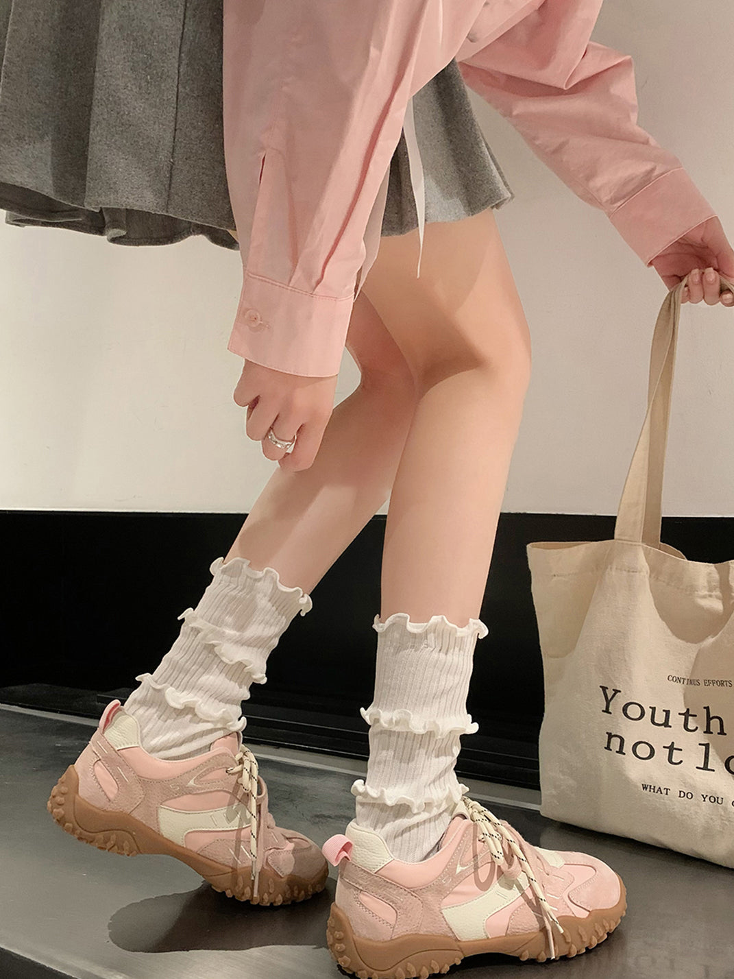 UNCLEWEN | Double Laced Suede Training Sneaker-Pink - PSYLOS 1, UNCLEWEN | Double Laced Suede Training Sneaker-Pink, Retro Trainers, UNCLEWEN, PSYLOS 1