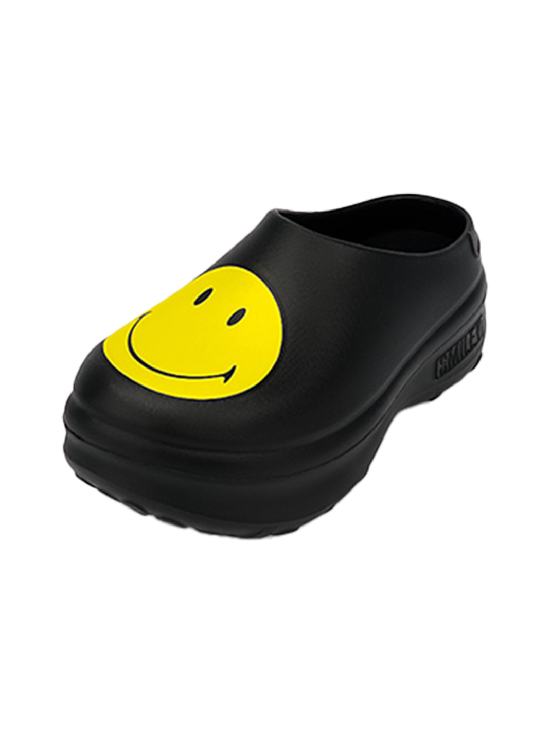 SMILEY | Black Slip-On Platform Chef Shoes - PSYLOS 1, SMILEY | Black Slip-On Platform Chef Shoes, Sandals, SMILEY•JAPAN, PSYLOS 1