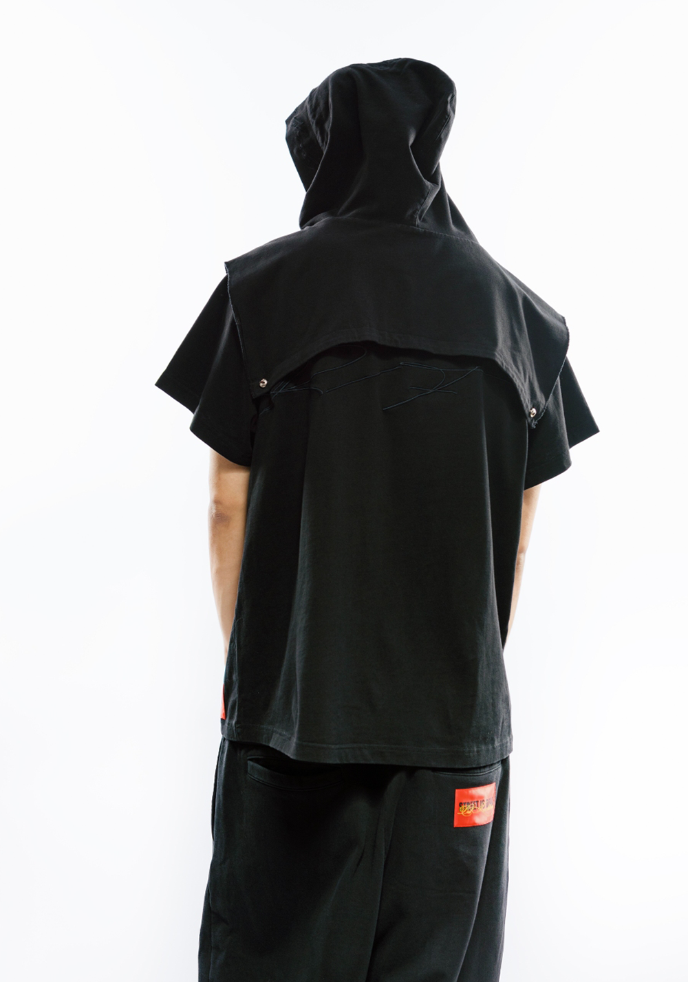 FVVO丨"Street Is Dead" Monochrome Tracksuit-Black TEE - PSYLOS 1, FVVO丨"Street Is Dead" Monochrome Tracksuit-Black TEE, T-Shirt, FVVO&ROCKSTA•JAPAN, PSYLOS 1