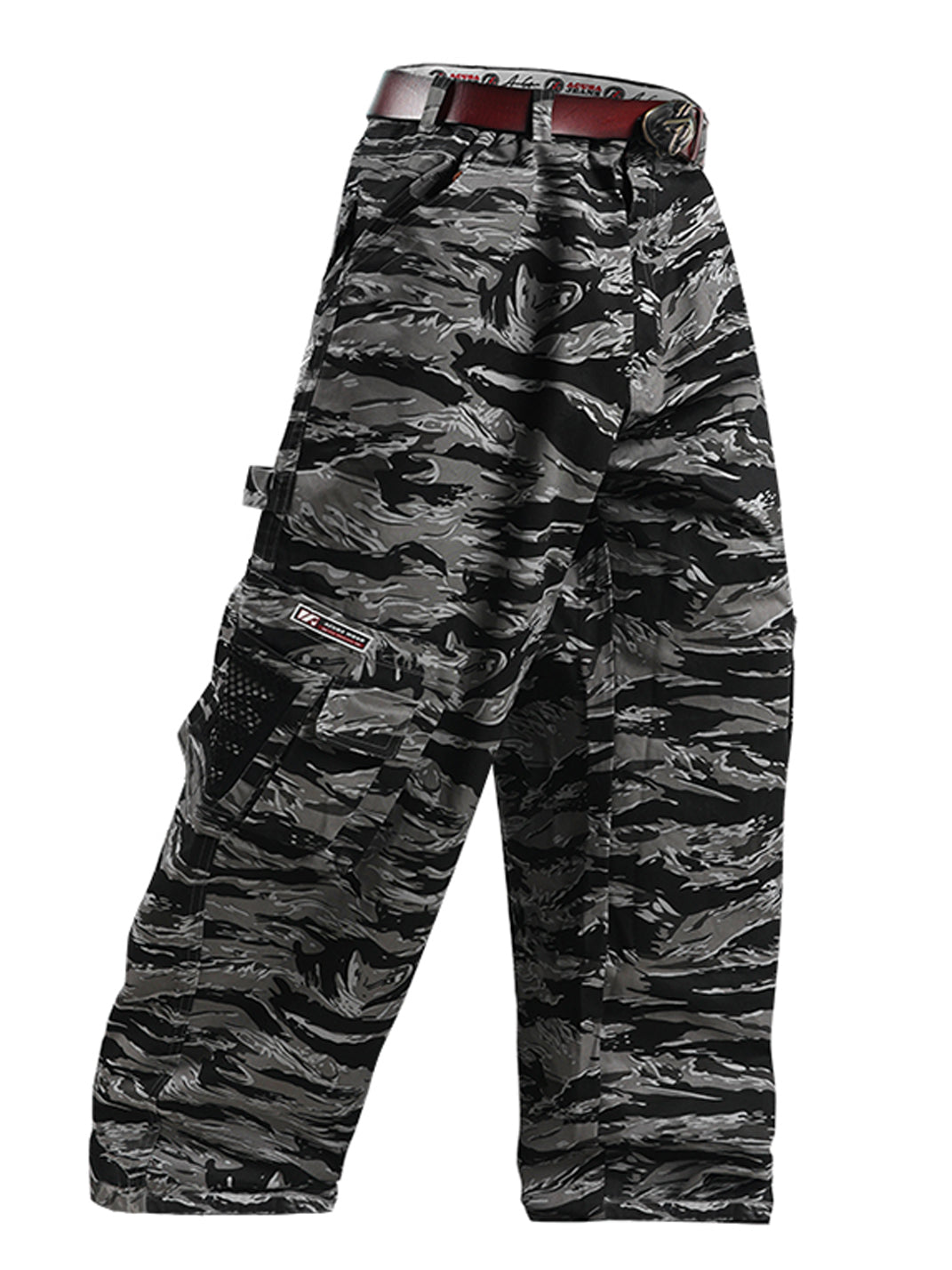 ACUSA | Ultra Baggy Tiger Camo Cotton Workwear Pants - PSYLOS 1, ACUSA | Ultra Baggy Tiger Camo Cotton Workwear Pants, Cargo Pants, ACUSA, PSYLOS 1
