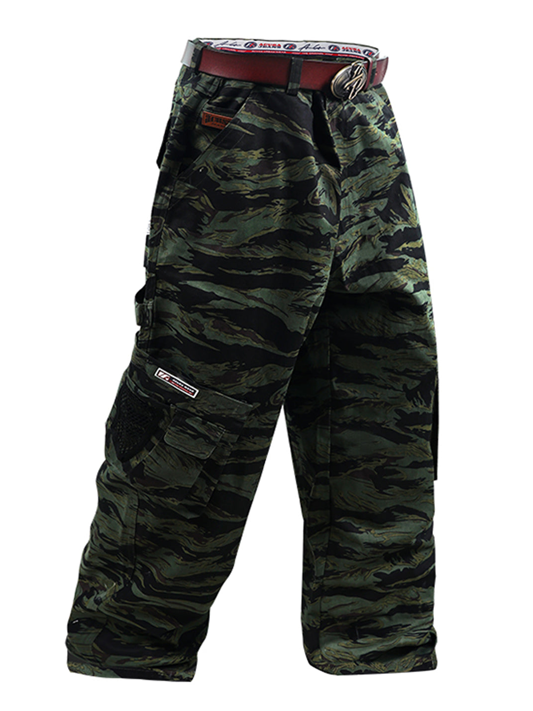 ACUSA | Ultra Baggy Tiger Camo Cotton Workwear Pants - PSYLOS 1, ACUSA | Ultra Baggy Tiger Camo Cotton Workwear Pants, Cargo Pants, ACUSA, PSYLOS 1