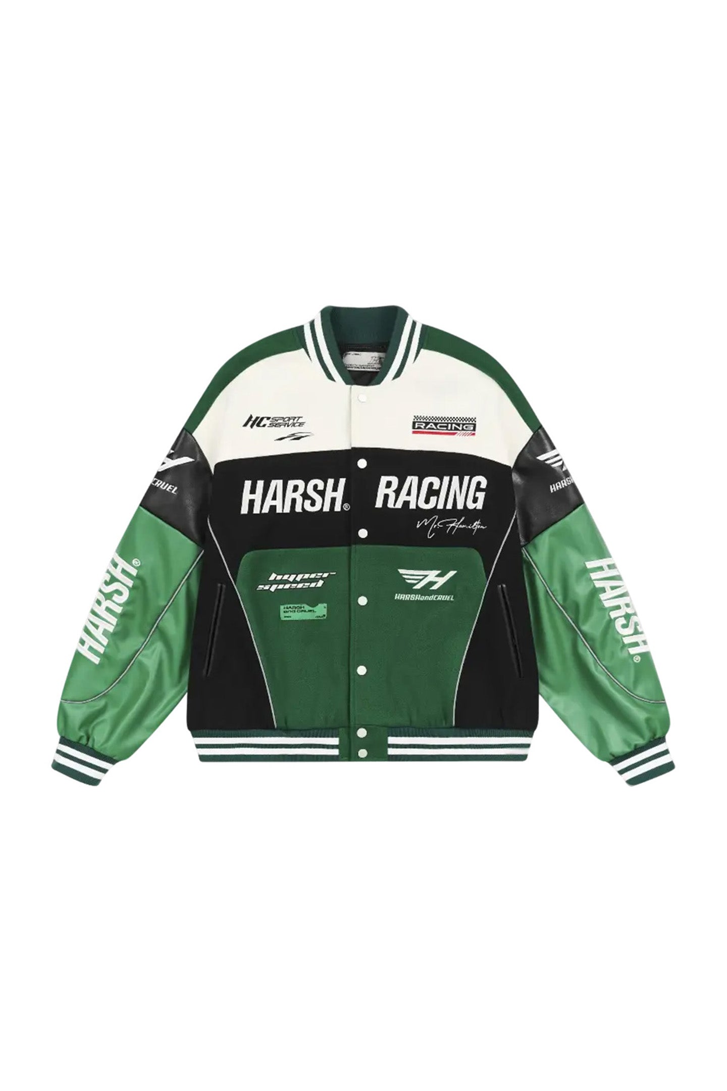 Woolen Racing Baseball Jersey