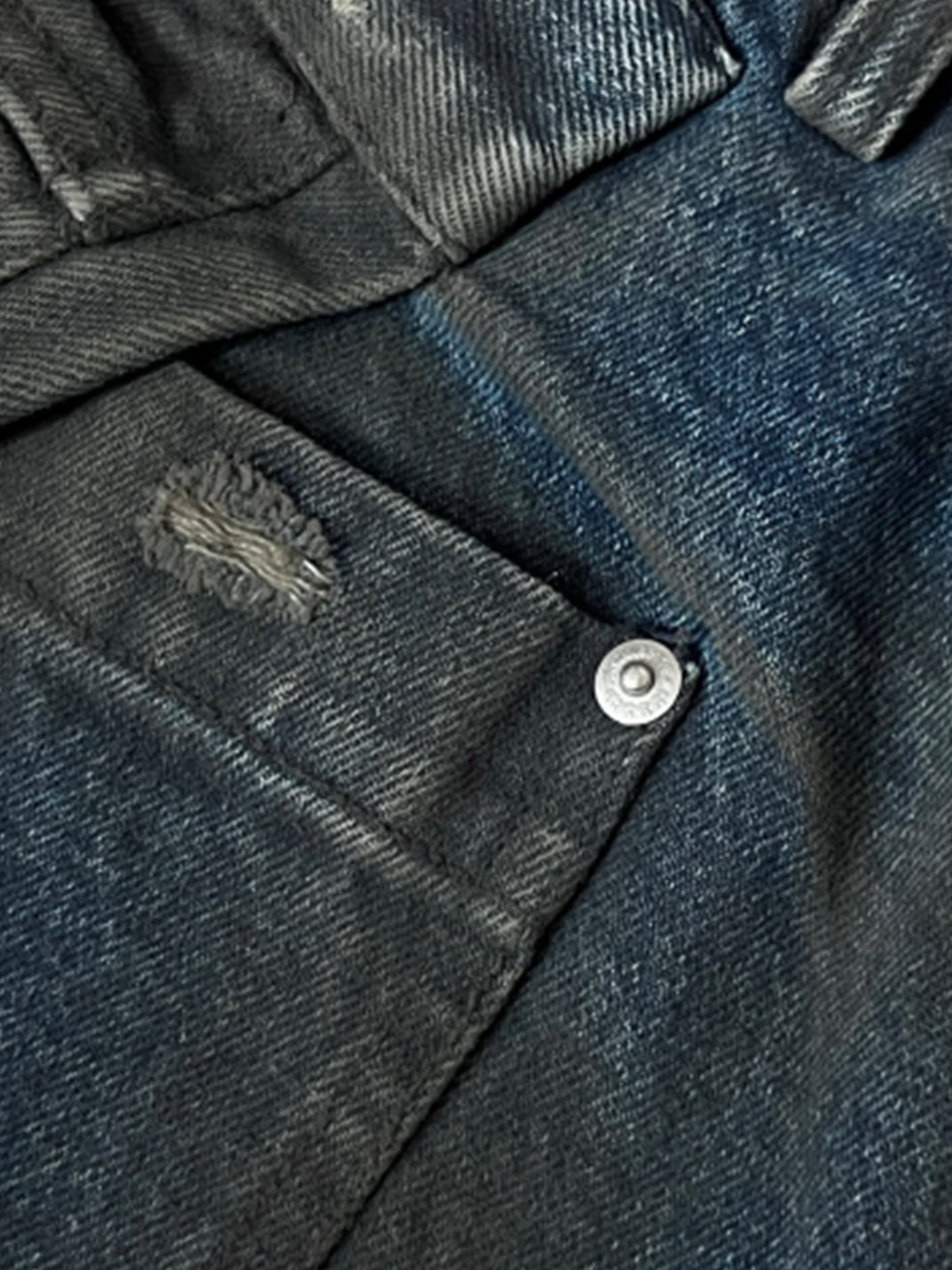 GOJOYJINNI | Washed Pleated Distressed Cropped Jeans - PSYLOS 1, GOJOYJINNI | Washed Pleated Distressed Cropped Jeans, Jeans, GOJOYJINNI, PSYLOS 1