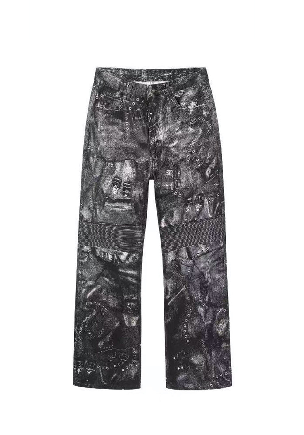 REGEN ZONE丨RIOT Structured Waxed Silhouette Pants - PSYLOS 1, REGEN ZONE丨RIOT Structured Waxed Silhouette Pants, Pants, REGEN ZONE•JAPAN, PSYLOS 1