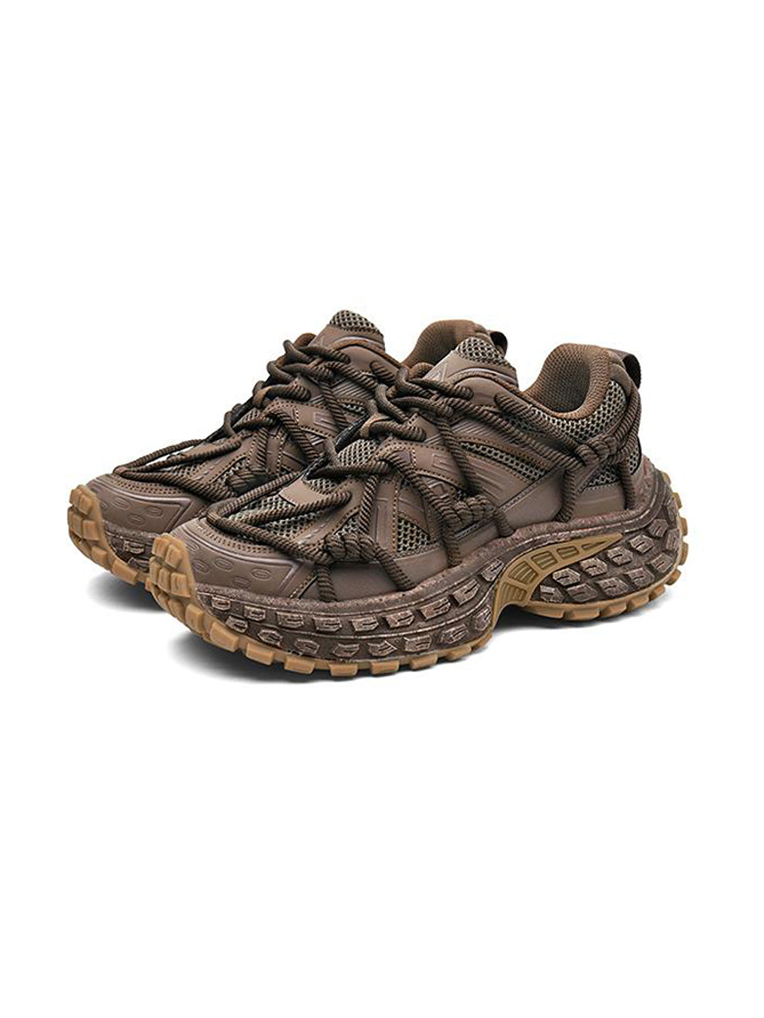 MASON GARMENTS | "Off-Road" Thick Lace Chunky Sneaker With Hangtag & Pendant - PSYLOS 1, MASON GARMENTS | "Off-Road" Thick Lace Chunky Sneaker With Hangtag & Pendant, Chunky Dad Sneakers, MASON GARMENTS, PSYLOS 1