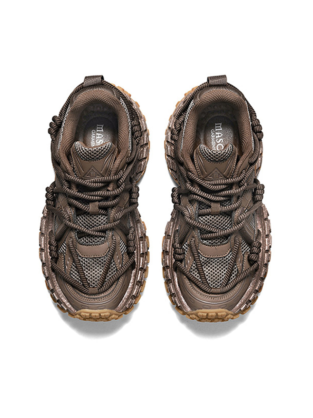 MASON GARMENTS | "Off-Road" Thick Lace Chunky Sneaker With Hangtag & Pendant - PSYLOS 1, MASON GARMENTS | "Off-Road" Thick Lace Chunky Sneaker With Hangtag & Pendant, Chunky Dad Sneakers, MASON GARMENTS, PSYLOS 1
