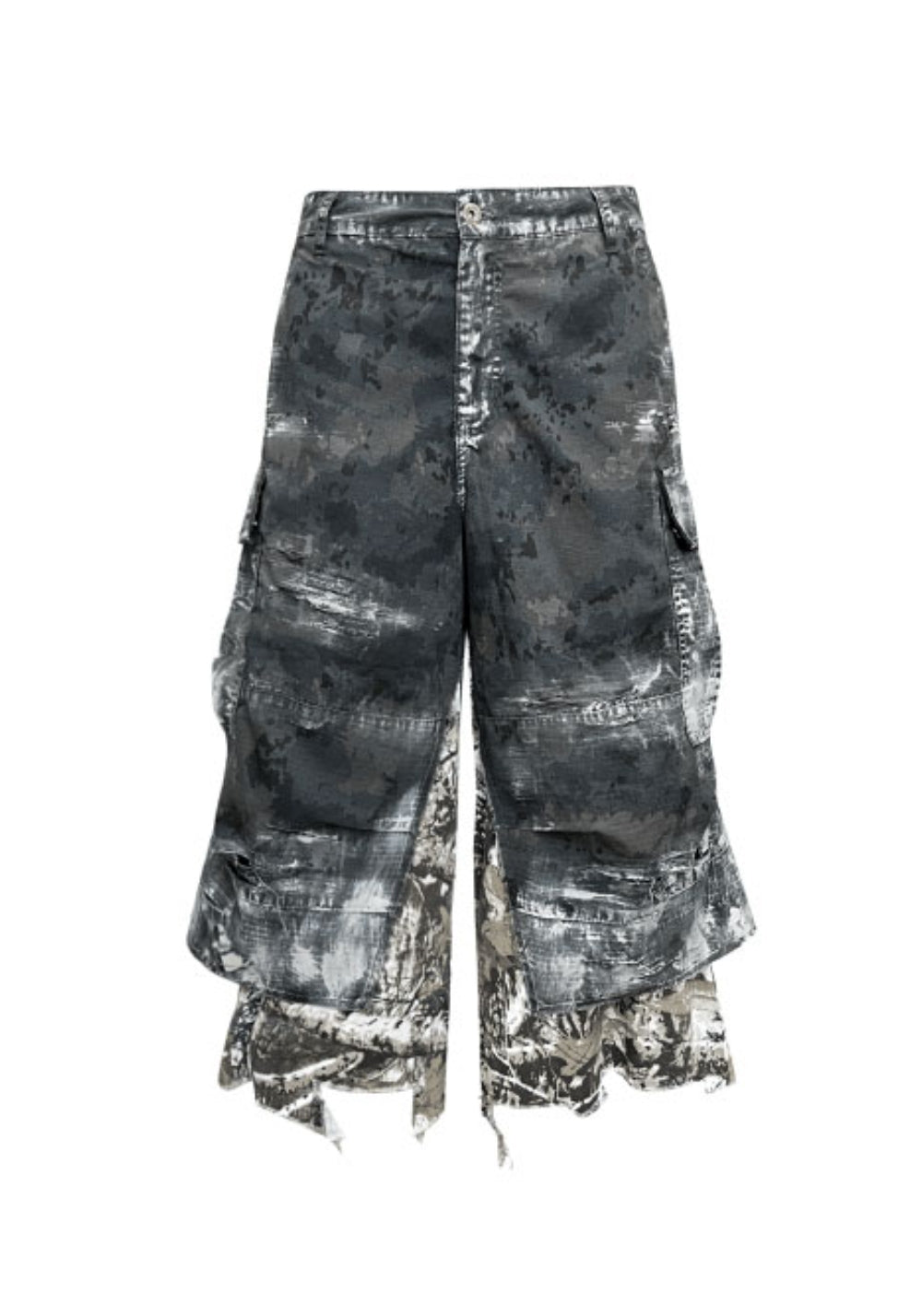 GOJOYJINNI丨Camouflage Cargo Shorts - PSYLOS 1, GOJOYJINNI丨Camouflage Cargo Shorts, Pants, GOJOYJINNI, PSYLOS 1