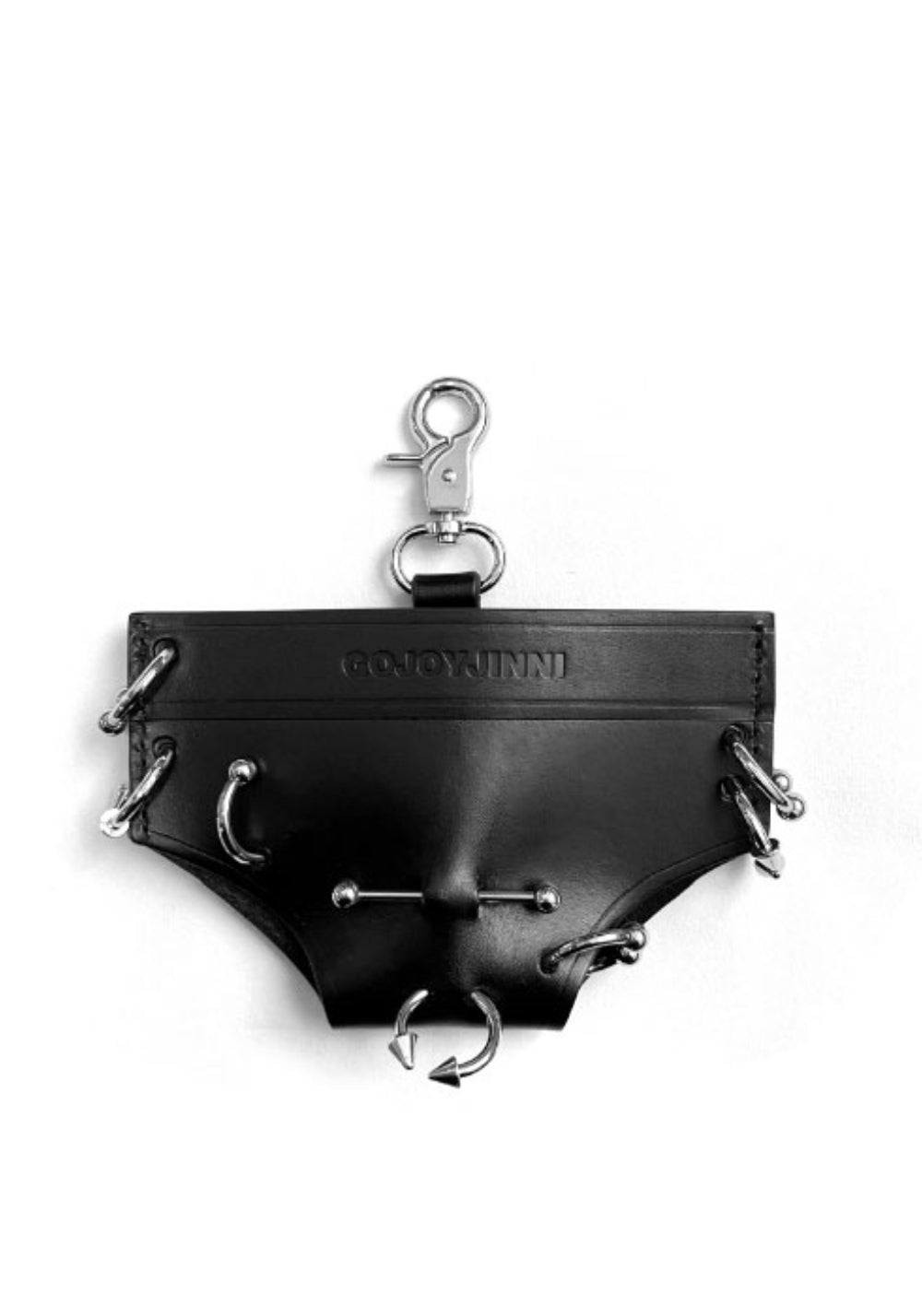 GOJOYJINNI丨Punk Studded Leather Key Wallet - PSYLOS 1, GOJOYJINNI丨Punk Studded Leather Key Wallet, Accessories, GOJOYJINNI, PSYLOS 1
