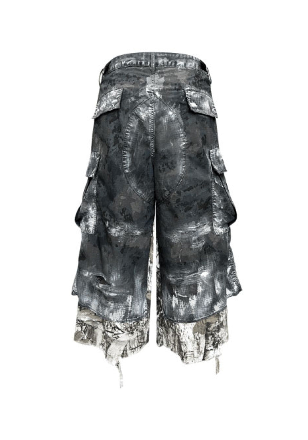 GOJOYJINNI丨Camouflage Cargo Shorts - PSYLOS 1, GOJOYJINNI丨Camouflage Cargo Shorts, Pants, GOJOYJINNI, PSYLOS 1