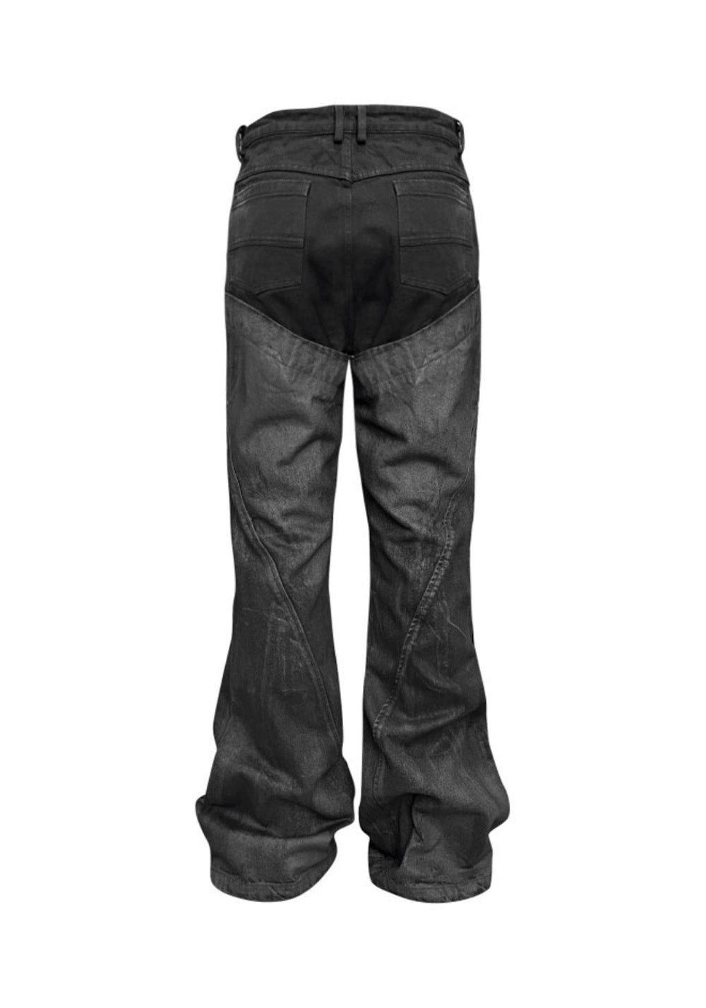 GOJOYJINNI丨Punk Paint-Splatter Flare Jeans - PSYLOS 1, GOJOYJINNI丨Punk Paint-Splatter Flare Jeans, Pants, GOJOYJINNI, PSYLOS 1