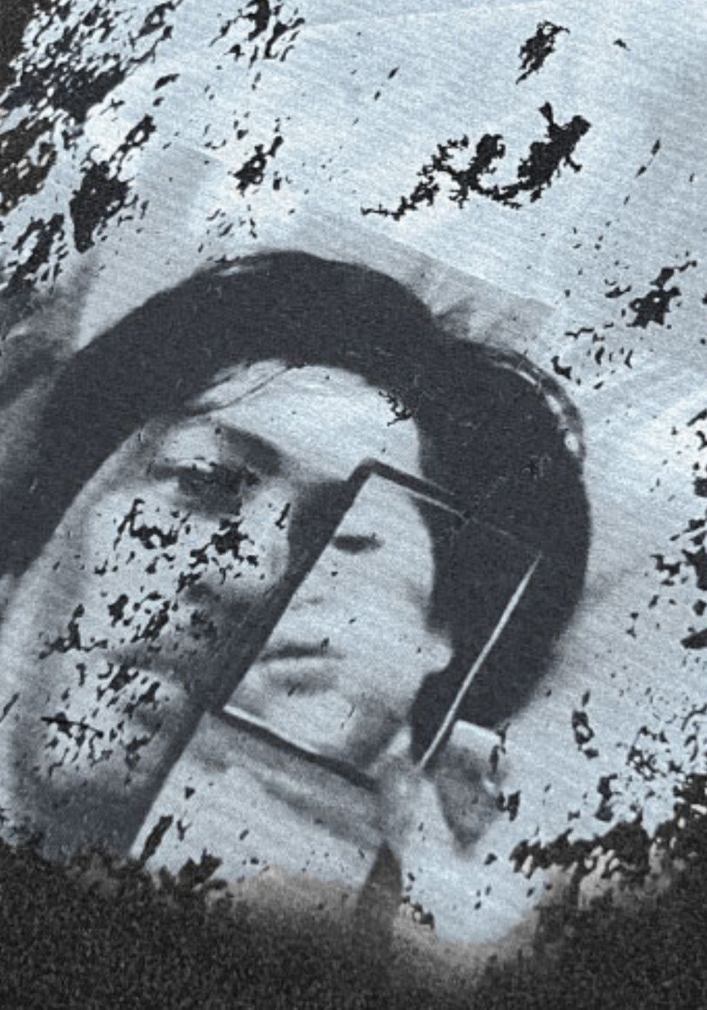 GOJOYJINNI丨Love Girl Portrait Distressed Tee - PSYLOS 1, GOJOYJINNI丨Love Girl Portrait Distressed Tee, T-Shirt, GOJOYJINNI, PSYLOS 1