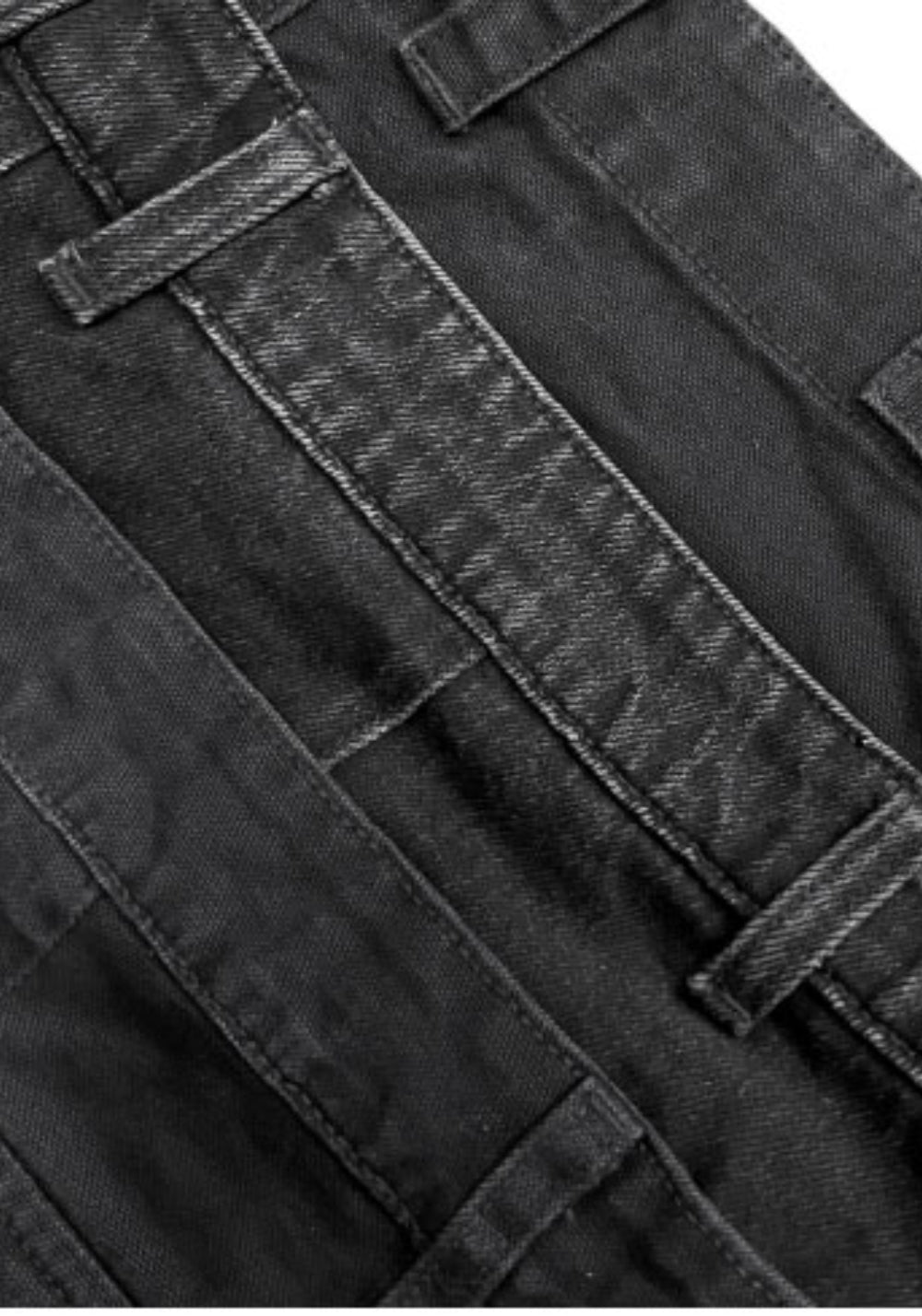 GOJOYJINNI丨Triple Waistband Distressed Cargo Jeans - PSYLOS 1, GOJOYJINNI丨Triple Waistband Distressed Cargo Jeans, Pants, GOJOYJINNI, PSYLOS 1