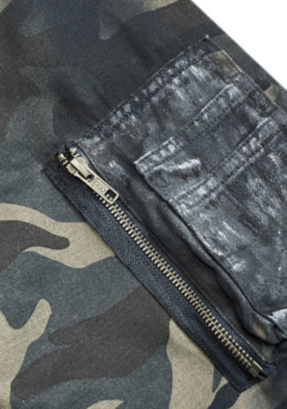 GOJOYJINNI丨Camo Patchwork Hand-Painted Bomber Jacket - PSYLOS 1, GOJOYJINNI丨Camo Patchwork Hand-Painted Bomber Jacket, Jacket, GOJOYJINNI, PSYLOS 1