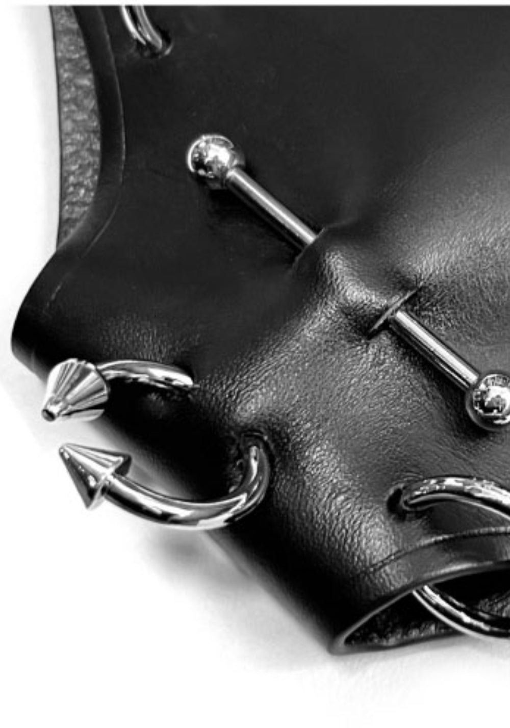 GOJOYJINNI丨Punk Studded Leather Key Wallet - PSYLOS 1, GOJOYJINNI丨Punk Studded Leather Key Wallet, Accessories, GOJOYJINNI, PSYLOS 1