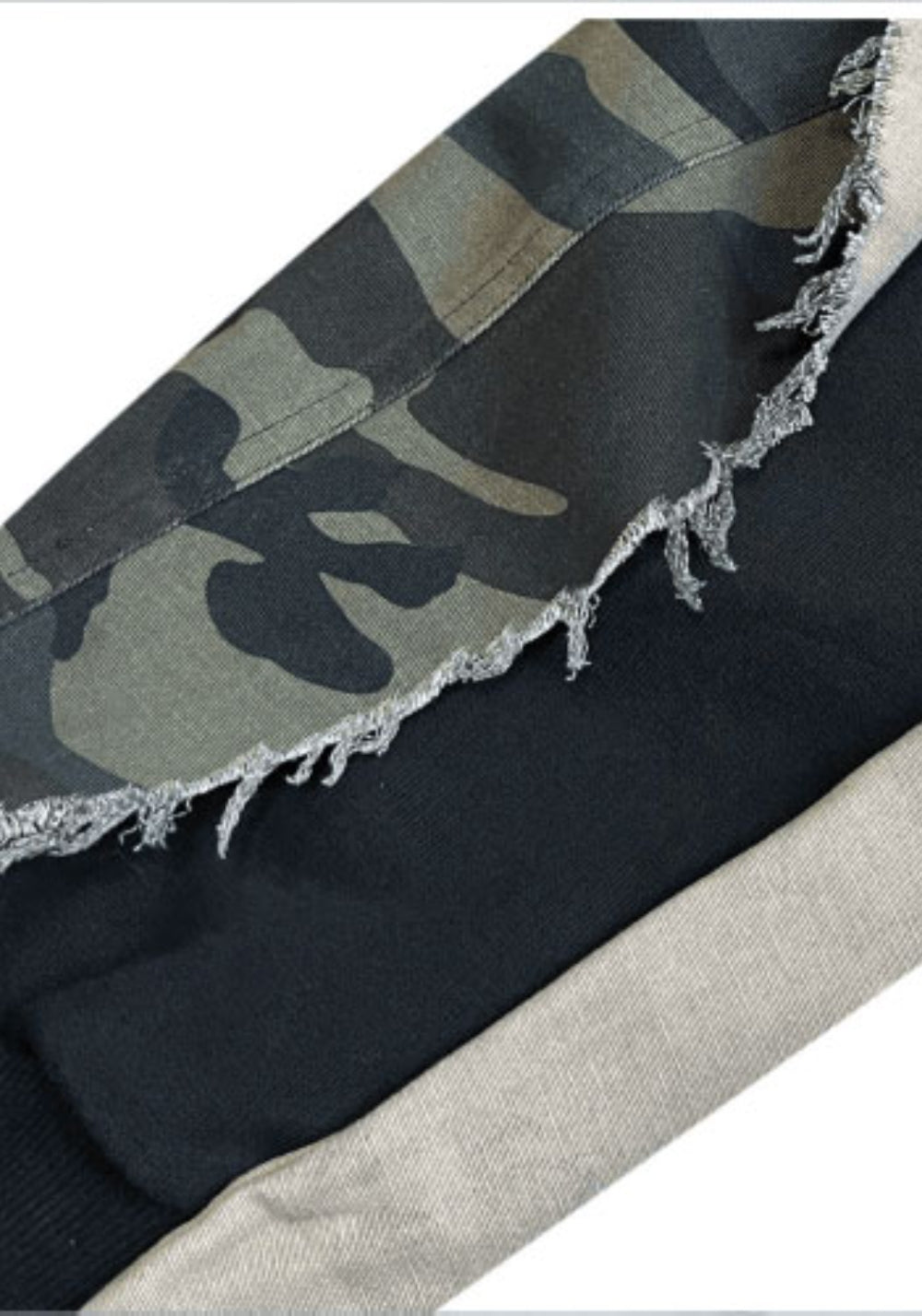 GOJOYJINNI丨Camo Patchwork Hand-Painted Bomber Jacket - PSYLOS 1, GOJOYJINNI丨Camo Patchwork Hand-Painted Bomber Jacket, Jacket, GOJOYJINNI, PSYLOS 1