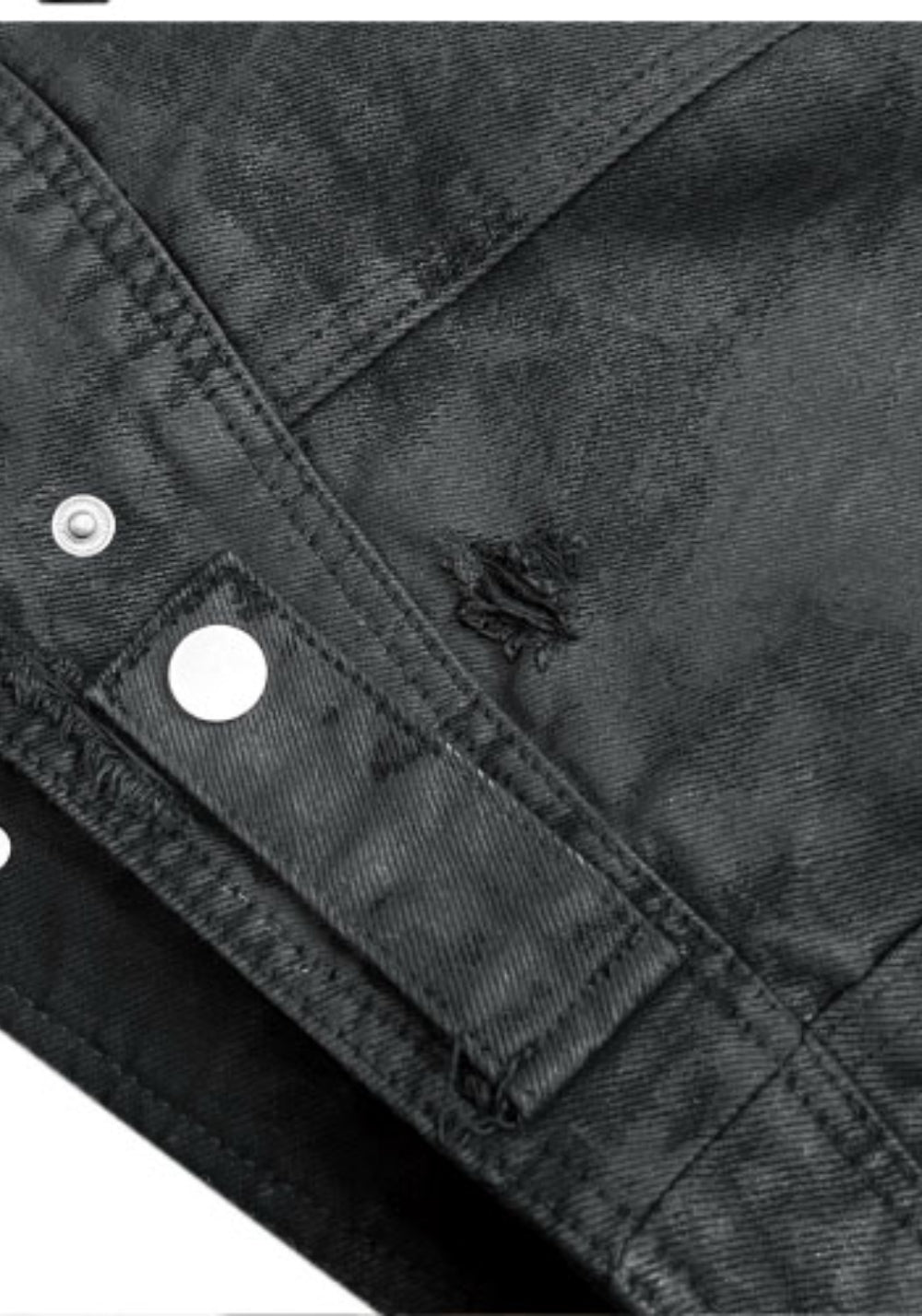 GOJOYJINNI丨Dark Metal Plane Buckle Waxed Jacket - PSYLOS 1, GOJOYJINNI丨Dark Metal Plane Buckle Waxed Jacket, Jacket, GOJOYJINNI, PSYLOS 1