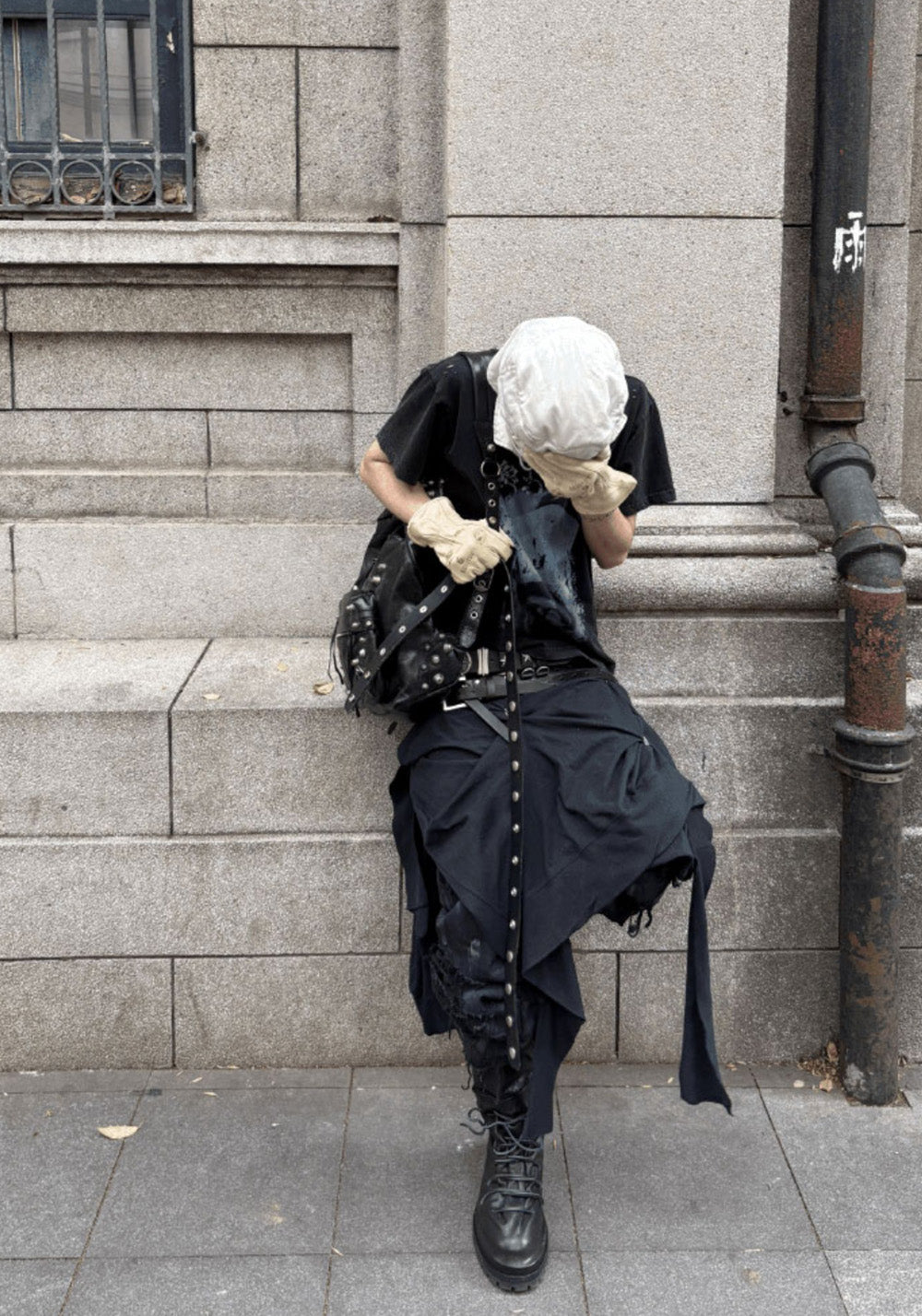 GOJOYJINNI丨Love Girl Portrait Distressed Tee - PSYLOS 1, GOJOYJINNI丨Love Girl Portrait Distressed Tee, T-Shirt, GOJOYJINNI, PSYLOS 1