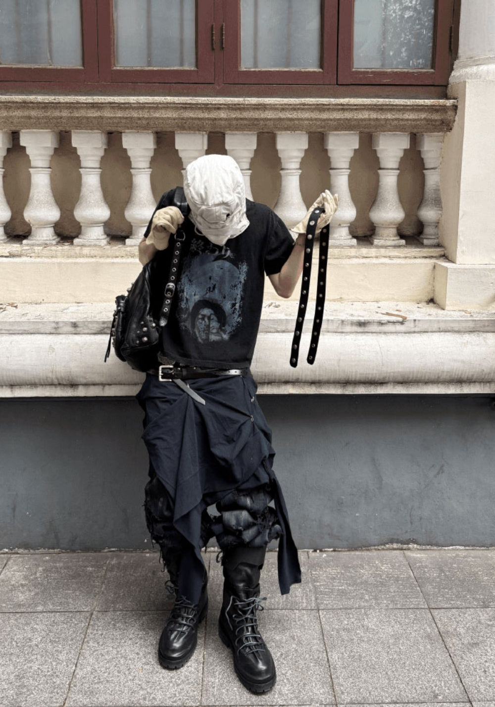 GOJOYJINNI丨Love Girl Portrait Distressed Tee - PSYLOS 1, GOJOYJINNI丨Love Girl Portrait Distressed Tee, T-Shirt, GOJOYJINNI, PSYLOS 1