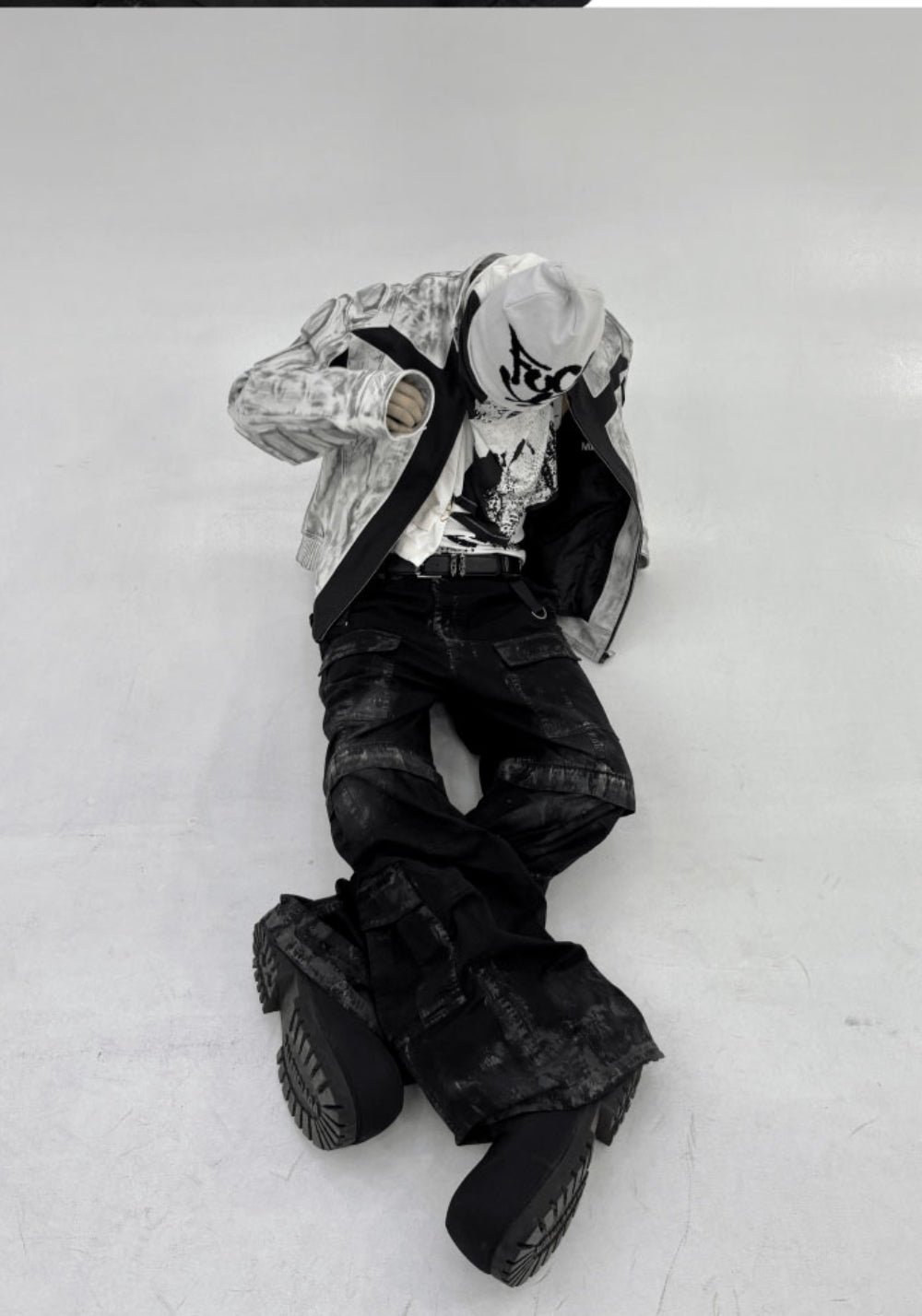 GOJOYJINNI丨Distressed Removable Pocket Cargo Pants - PSYLOS 1, GOJOYJINNI丨Distressed Removable Pocket Cargo Pants, Pants, GOJOYJINNI, PSYLOS 1