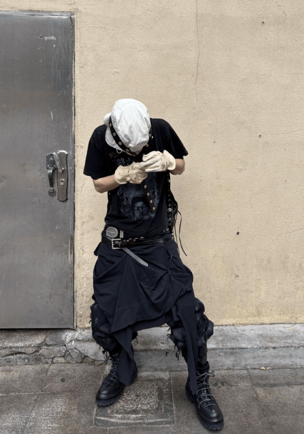 GOJOYJINNI丨Love Girl Portrait Distressed Tee - PSYLOS 1, GOJOYJINNI丨Love Girl Portrait Distressed Tee, T-Shirt, GOJOYJINNI, PSYLOS 1