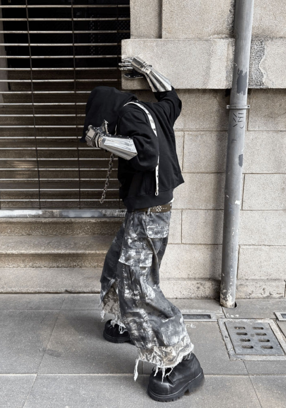 GOJOYJINNI丨Camouflage Cargo Shorts - PSYLOS 1, GOJOYJINNI丨Camouflage Cargo Shorts, Pants, GOJOYJINNI, PSYLOS 1